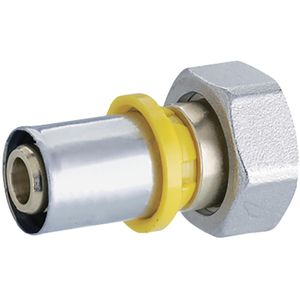 CONECTOR GÁS TRANS AMANCO FÊMEA MOVEL DN20X1/2