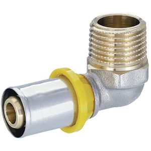 JOELHO 90° TRANSIÇÃO GÁS AMANCO MACHO DN20X3/4''