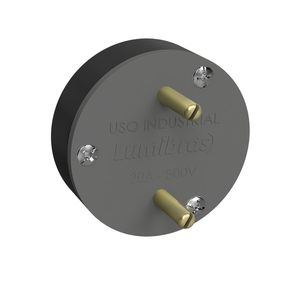 PINO FLECHA LUMIBRAS 2X30A NYLON FIBRA CINZA
