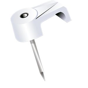 GRAMPO 2,0 A 4,0MM RI SAMPIET PREGO COMUM BRANCO 15 PÇS