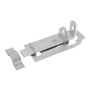 Ferrolho Chato Porta-Cadeado 5" Zincado 12 Peças Kala