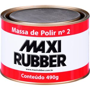 Massa de Polir N2 490g Maxi Rubber