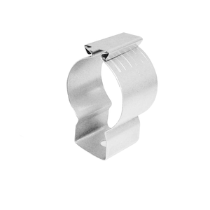ABRAÇADEIRA TIPO D PERFILAÇO 1.1/2" COM CUNHA 50 PEÇAS