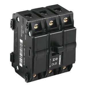 Disjuntor Tripolar Nema Preto 10A Lorenzetti