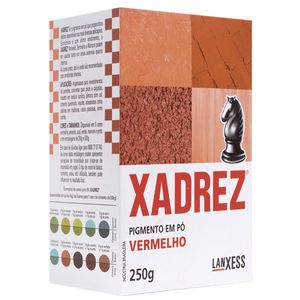 PÓ XADREZ 250G VERMELHO