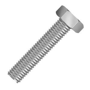 Parafuso Sextavado Unc Inox RI 3/8"x 3" 20 Peças Ciser