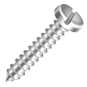 PARAFUSO AUTO ATARRAXANTE PANELA INOX FENDA 4,2X13MM 200 PEÇAS