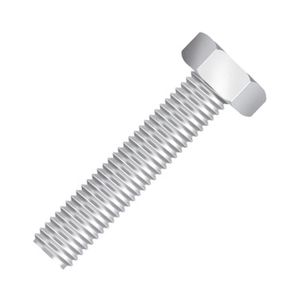 Parafuso Sextavado UNC Zincado 5/16x2.1/2 RI 100 Peças Ciser