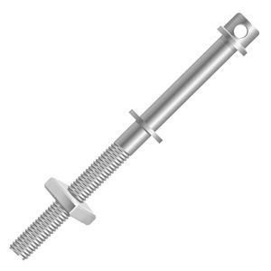 Parafuso Cama Furada Zinc Arruela 5/16"X140mm 100 Peças Ciser