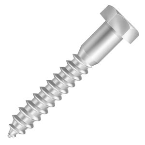 PARAFUSO SEXTAVADO ROSCA SOBERBA ZINCADO 5/16"X50MM CISER 200 PÇS