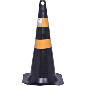 Cone de Sinalização PVC 75cm Worker