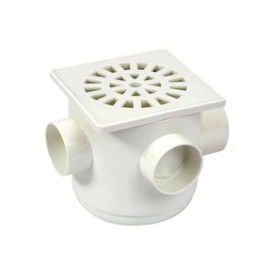CAIXA SIFONADA PVC QUADRADA 150X150X50MM HERC