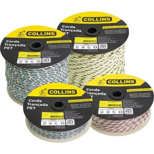 Corda Pet Trançada 12Mm 105m Collins