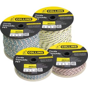 Corda Pet Trançada 150m / 6mm Collins