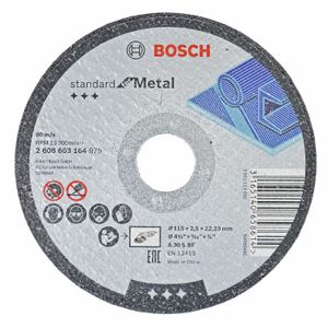 Disco Abrasivo de Corte e Desbaste 4.1/2"x2,5mm Grão 30 Bosch
