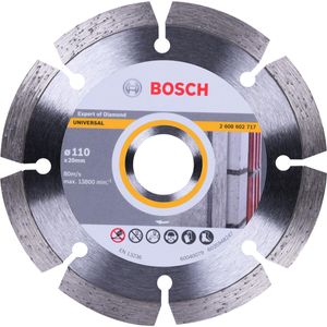 Disco Diamantado Segmentado p/ Corte Seco e Úmido 110mm Bosch