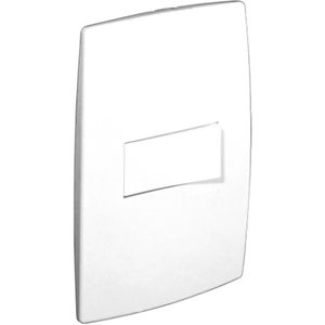 Interruptor Vertical Simples com 1 Tecla Branco 4x2 Pial