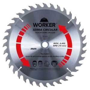Disco de Serra Widea 300x36 Dentes 30mm Worker