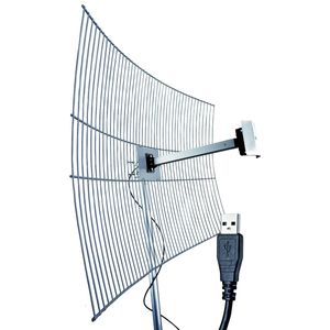 ANTENA PARABOLA USB AQUARIO GRADE CB 10M 25 DBI