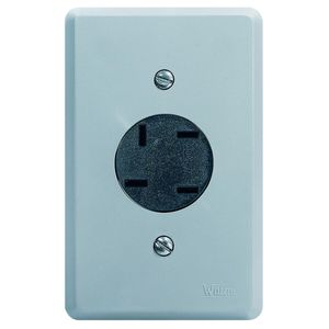 Tomada Telefone 4p Telebras Cinza Toc Walma