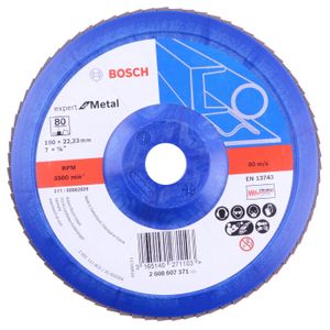 Disco Flap 180x22mm G120 Professional For Metal Bosch
