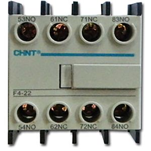 CONTATO AUXILIAR CHINT F4-04 4 CONTATOS NA