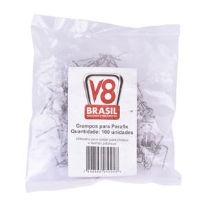 Grampo Para Soldador De Para-choques 100 Peças V8 Brasil
