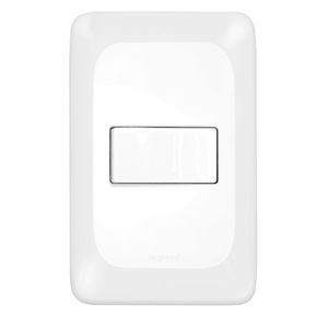 Conjunto Montado Interruptor 4x2 1TP - 10A Pial Pop