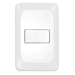 Conjunto Montado Interruptor 4x2 1TP - 10A Pial Pop