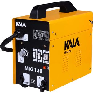 Máquina de Solda em Aço e Cobre MIG-130 16A 3,3kVA Kala
