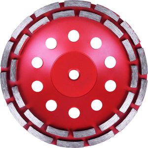 Rebolo Diamantado Segmentado M14 7" 13200rpm Bumafer
