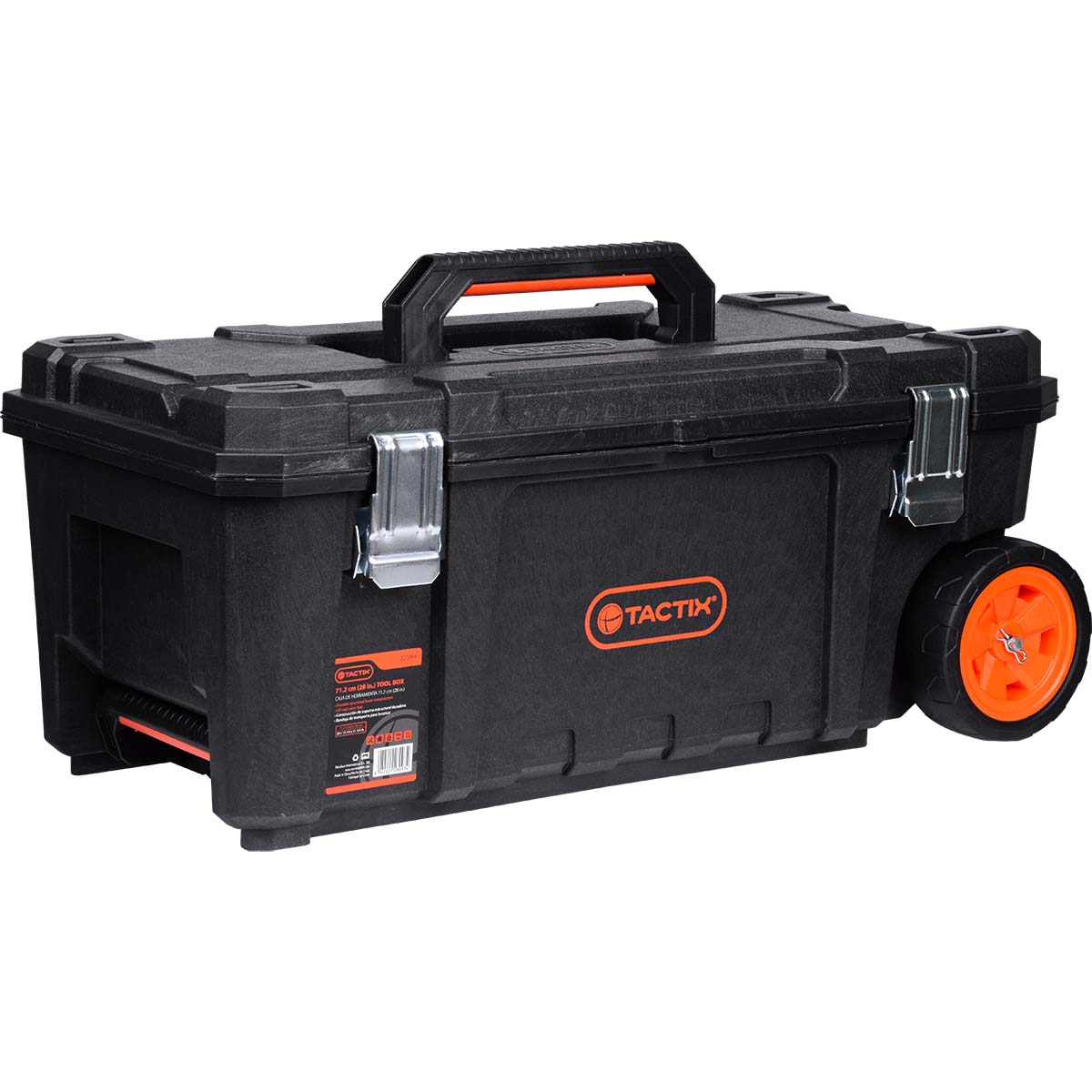 Caixa de Ferramenta com Rodas Emborrachadas Tactix em Oferta