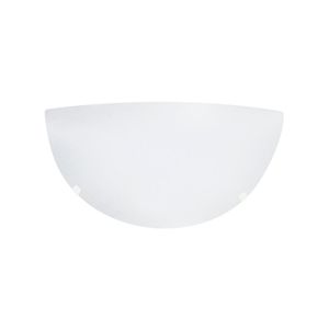 Luminária Arandela Jurere Vidro Fosco 1xe27 Branco Taschibra