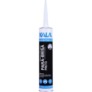 Adesivo Fixa Para-brisas Poliuretano Preto 280ml 420g Kala