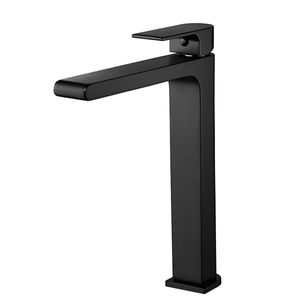 Misturador Monocomando Lavatório Mesa Bica Alta 1/2" Preto Lorenzetti
