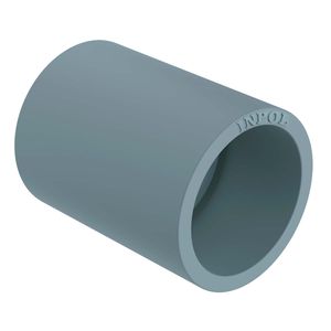 Luva Encaixe em PVC 1" Cinza Inpol