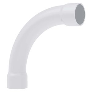 Curva 90° com Bolsa 1" PVC Branca Inpol