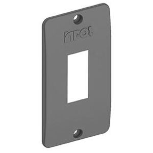 Tampa de Interruptor 3/4" 1P Vertical Cinza Inpol
