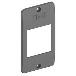 Tampa de Interruptor PVC 3/4" 2P Cinza Inpol