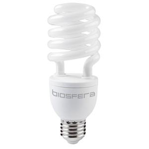 Lâmpada Compacta Amarela Espiral T2 14w 220v Bioesfera