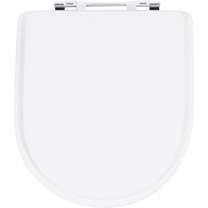 Assento Sanitário Rivieira MDF Laqueado Branco Liege
