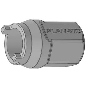 Chave para Retirar Porca em Amortecedor Dianteiro Curta Planatc