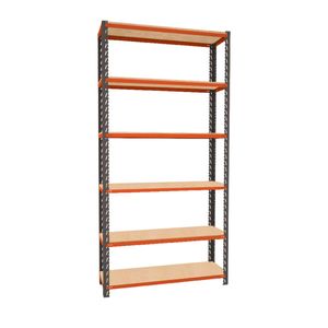 Estante Monta Carga 300 x 1950 mm com 6 Prateleiras e Capacidade 720Kg PRESTO