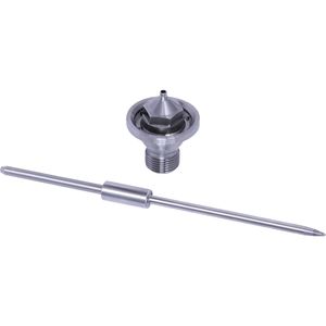 Jogo Bico Agulha 1,8mm para Pistola Pintura JGA-503/504 Devilbiss