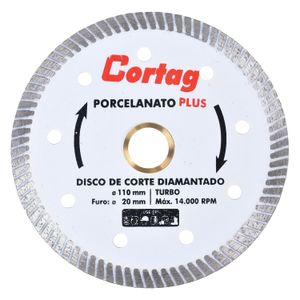 Disco Diamantado Porcelanato 110MMX20MM Cortag