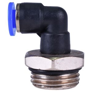 Conexão Pneumática Cotovelo Rápida Macho 1/4" BSP Conecfit