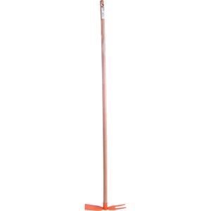Enxada Sacho com 2 Ponta para Jardim 1,2m Laranja Kala