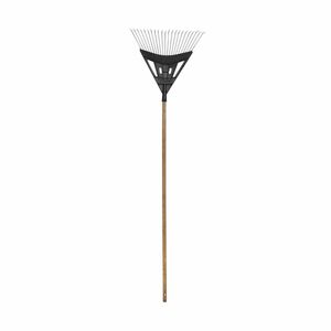 Rastelo para Jardim com 22 Palhetas 2,8mmx120cm Preto Collins