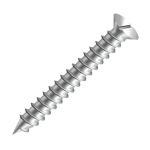 Parafuso Madeira Chata Zincado 2,8x40mm 200 Peças Ciser