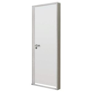 KIT PORTA MADEIRA 215X64 BR ESQ